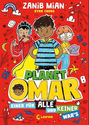Cover for Zanib Mian · Planet Omar (Band 4) - Einer für alle und keiner war's (Hardcover bog) (2022)