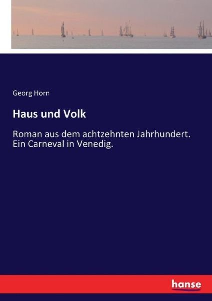 Cover for Horn · Haus und Volk (Bog) (2017)