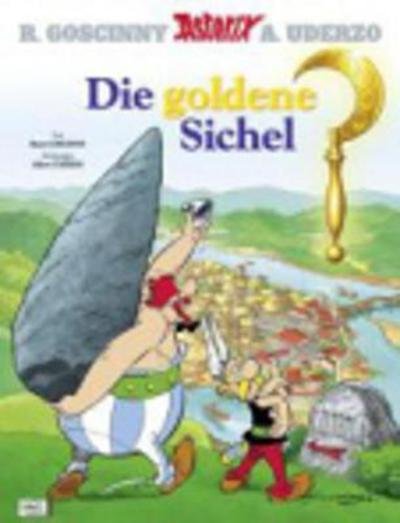 Cover for Albert Uderzo RenÃ© Goscinny · Asterix in German: Asterix und die goldene Sichel (Hardcover bog) (2013)