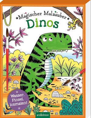 Cover for Sarah Wade · Magischer Malzauber Dinos (Paperback Book) (2022)