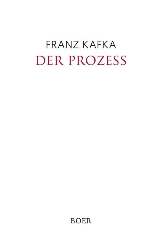 Der Prozess - Kafka - Książki -  - 9783947618057 - 