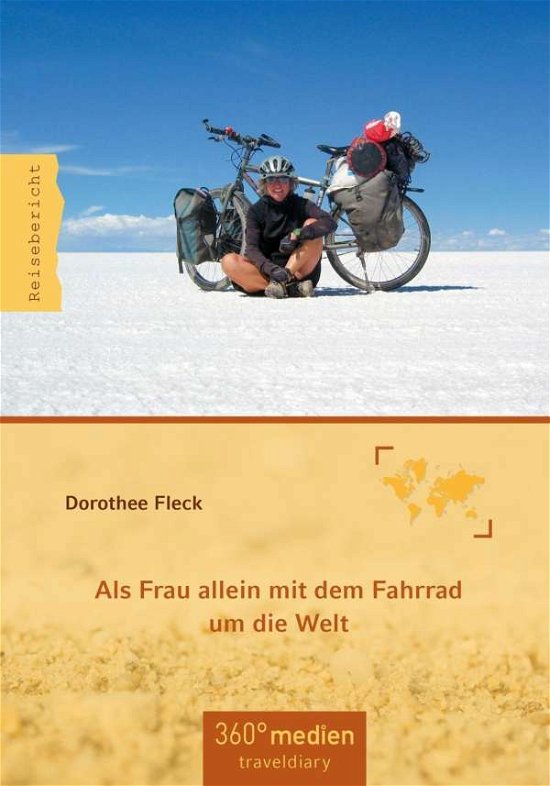Cover for Fleck · Als Frau allein mit Fahrrad Welt (Buch)