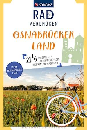 Cover for Wüppen Heinz · KOMPASS Radvergnügen Osnabrücker Land (Book) (2023)