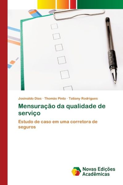 Cover for Dias · Mensuração da qualidade de serviço (Book) (2020)