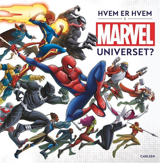 Cover for Marvel · Hvem er hvem i Marvel-universet? (Bound Book) [1. Painos] (2021)