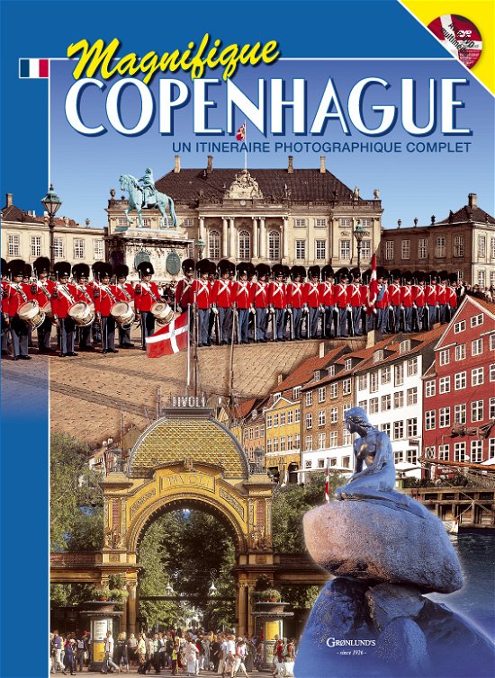Cover for Grønlunds · Wonderful Copenhagen: Magnifique Copenhague, Fransk (2009), bestil ny udgave 9788770840293 (Bok/DVD) [3. utgave] (2010)