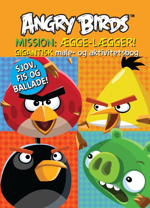 Cover for Angry Birds · Angry Birds: Angry Birds: Mission: Ægge-lægger (sæt á 3 stk. pris pr. stk. 59,95) (Pocketbok) [1. utgave] (2012)