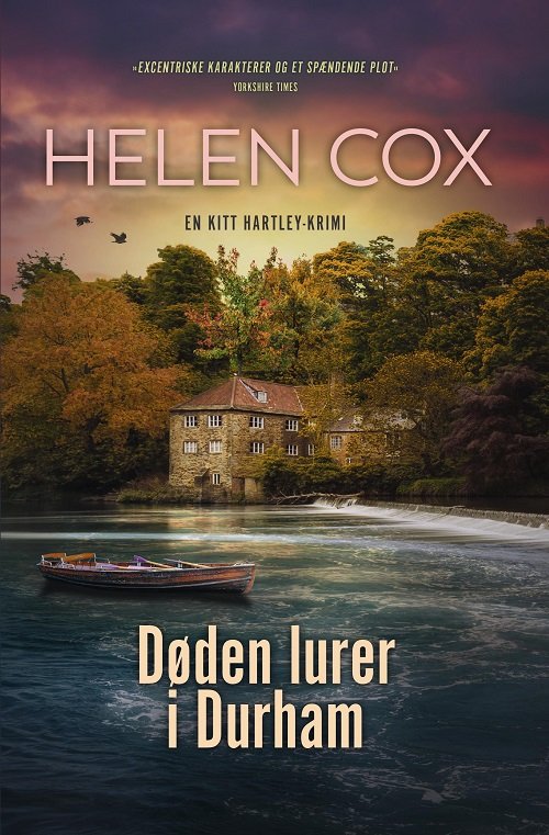 Cover for Helen Cox · Kitt Hartley krimi bind 4: Døden lurer i Durham (Sewn Spine Book) [1º edição] (2023)