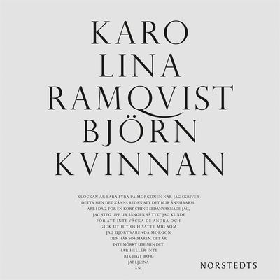 Cover for Karolina Ramqvist · Björnkvinnan (Audiobook (MP3)) (2019)