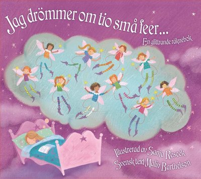 Cover for Malin Barthelson · Jag drömmer om tio små feer : en glittrande räknebok (Board book) (2011)