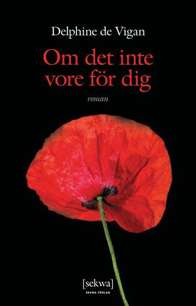 Om det inte vore för dig - Delphine de Vigan - Libros - Sekwa Förlag - 9789189157057 - 11 de noviembre de 2020