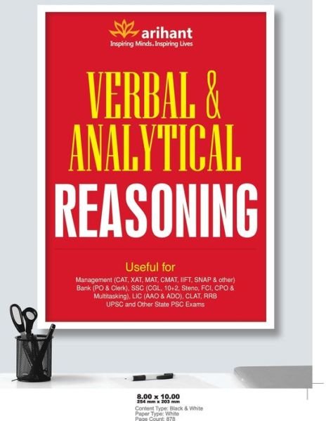Cover for Bs Sijwali Indu Sijwalii · Verbal &amp; Analytical Reasoning (Paperback Book) (2017)
