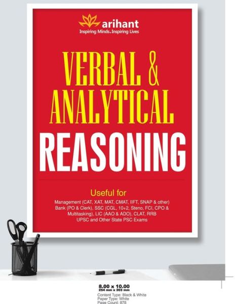 Verbal & Analytical Reasoning - Bs Sijwali Indu Sijwalii - Books - Arihant Publication India Limited - 9789351769057 - January 4, 2017