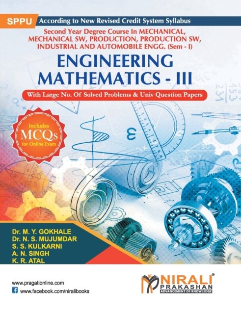 Cover for M Y Gokhale · Engineering Mathematics - III (Paperback Book) (2017)