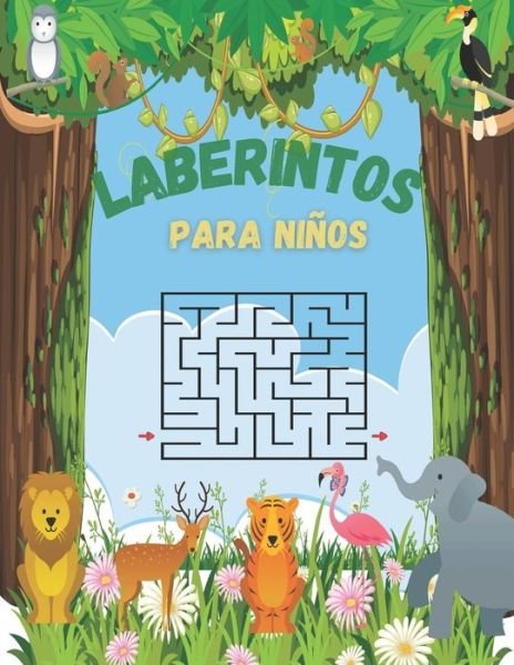 Cover for S S Lidia · Laberintos Para Ninos: Cuaderno De Laberintos Para Ninos A Partir De 5 Anos: 60 Laberintos Educativos Con Varias Formas Y Niveles (Paperback Book) (2021)