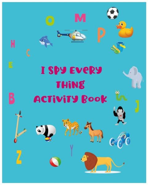 Cover for Fraidji Ahcene · I spy everything activity book (Paperback Book) (2020)