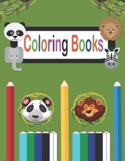 Cover for Ouaddaha Ayoub · Coloring Books (Pocketbok) (2021)