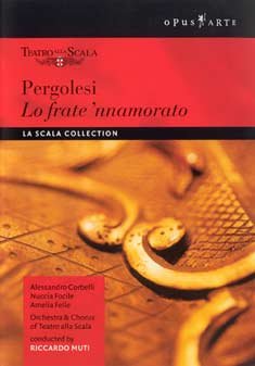 Cover for La Scala / Corbelli / Di Nissa · Pergolesi: Lo Frate Nnamorato Riccardo Muti-La Scala (DVD) (2004)