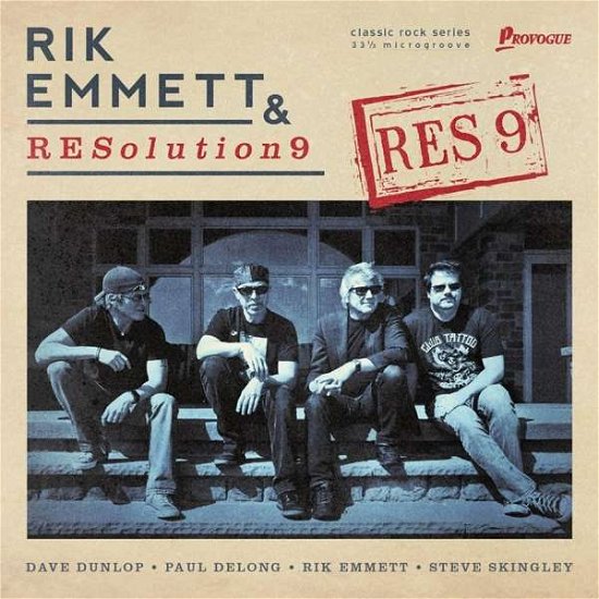 Rik Emmett & Resolution 9 · Res9 (CD) [Digipak] (2016)