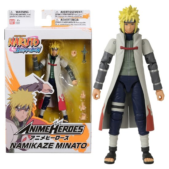 Naruto - Namikaze Minato - Figure Anime Heroes 17c - Figurine - Merchandise - Bandai - 3296580369058 - 