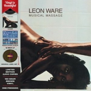 Cover for Leon Ware · Musical Massage (LP) [Coloured edition] (2016)