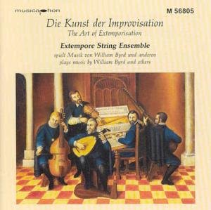 Cover for Byrd / Extempore String Ensemble · Art of Extemporisation (CD) (1996)