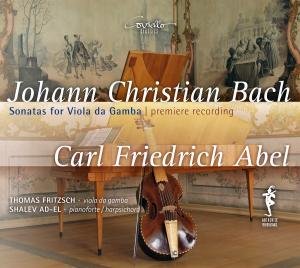 Cover for Bach,j.c. / Abel / Frizsche · Sonatas for Viola Da Gamba (CD) (2012)