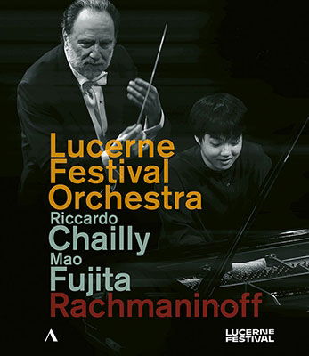 Cover for Lucerne Festival Orchestra / Riccardo Chailly / Mao Fujita · Rachmaninoff: Piano Concerto No. 2, Op. 18 - Symphony No. 2, Op. 27 (Blu-ray) (2023)