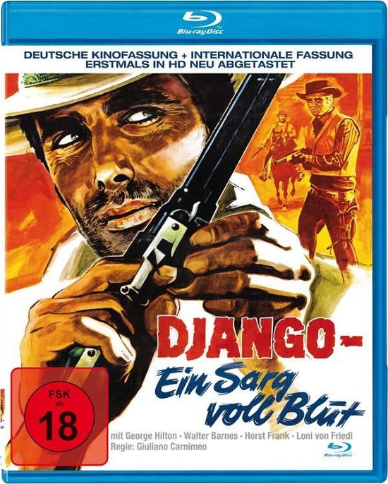 Cover for Hilton,george / Frank,horst / Barnes,walter · Django - Ein Sarg Voller Blut (Kinofassung+langf.) (Blu-ray) (2021)