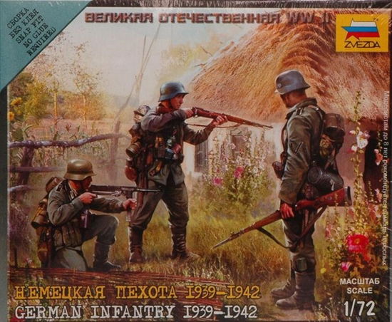 Cover for Zvezda · German Infantry East Front 1941 (Zabawki)