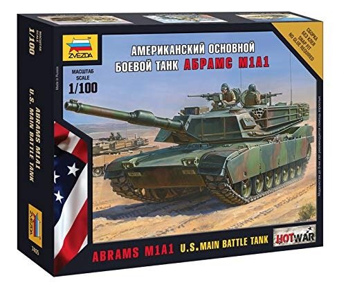 Cover for Zvezda · Abrams M1 A1 1:100 (Spielzeug)