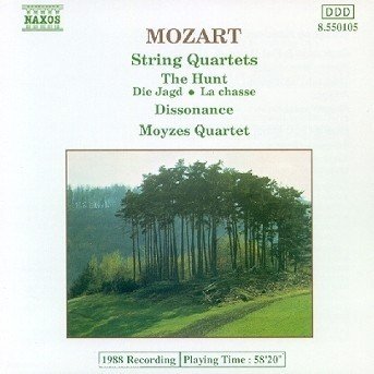 * Streichquartette KV 458+465 - Moyzes Quartett - Musik - Naxos - 4891030501058 - 22. marts 1991