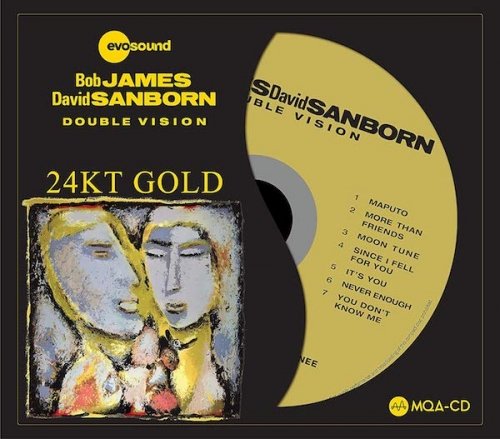 Cover for James Bob and David Sanborn · Double Vision (24kt Gold Mqa-cd) (CD) [Remastered edition] (2019)