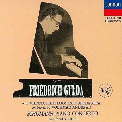 Cover for Friedrich Gulda · Schumann: Piano Concerto in a Minor (CD) (2015)