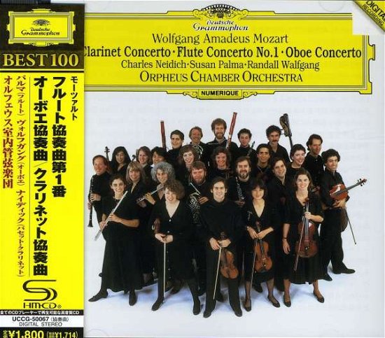 Cover for Orpheus Chamber Orchestra · Mozart: Wind Concertos (CD) (2011)