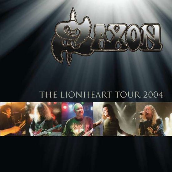 Cover for Saxon · The Lionheart Tour: 2004 (LP) [Gold Vinyl edition] (2024)