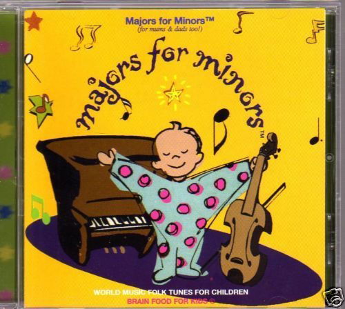 Cover for Majors For Minors · World Music Folk Tunes For Children (CD)