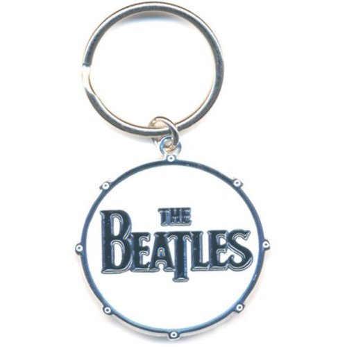 The Beatles Keychain: Drum Logo (Enamel In-fill) - The Beatles - Merchandise - Apple Corps - Accessories - 5055295303058 - October 21, 2014