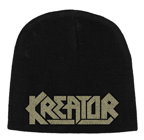 Cover for Kreator · Kreator Unisex Beanie Hat: Logo (TØJ) [Black - Unisex edition] (2019)