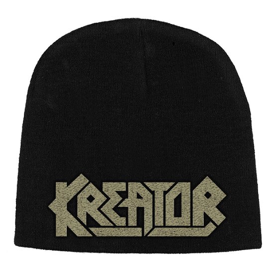 Cover for Kreator · Kreator Unisex Beanie Hat: Logo (Klær) [Black - Unisex edition] (2019)