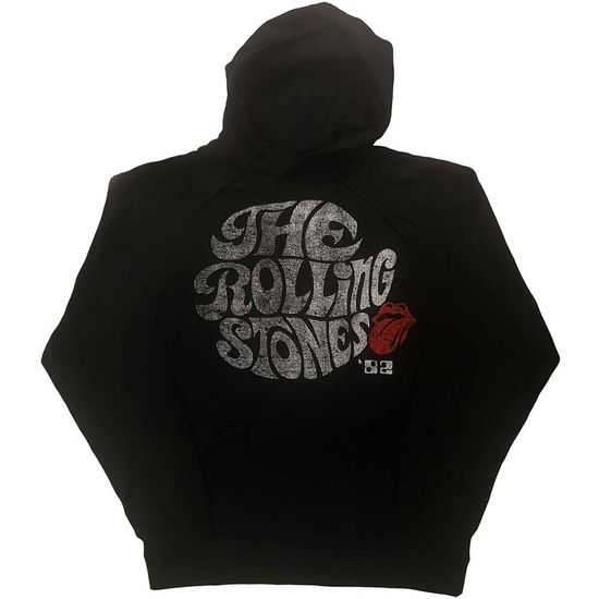 The Rolling Stones Unisex Pullover Hoodie: Swirl Logo '82 - The Rolling Stones - Marchandise -  - 5056561005058 - 