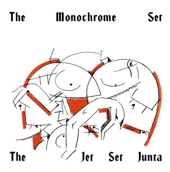 Cover for The Monochrome Set · The Jet Set Junta (red) (LP) [Coloured edition] (2022)