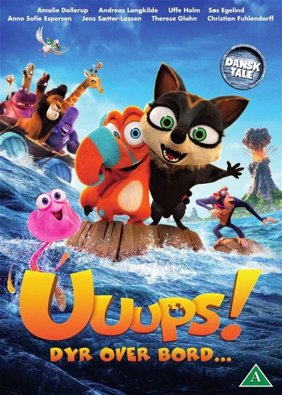 Cover for Uuups! Dyr over Bord... (DVD) (2021)