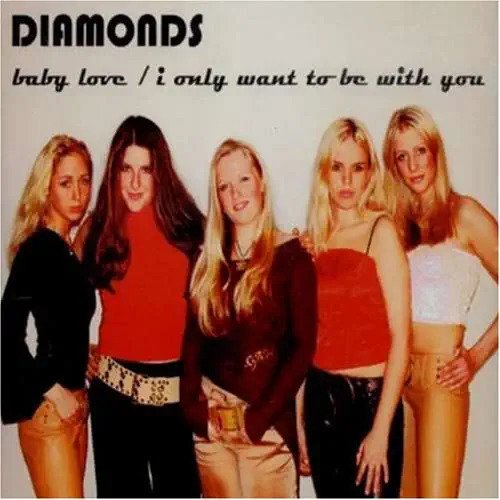 Cover for Diamonds · Baby Love I Only Want To Be With You (SCD)