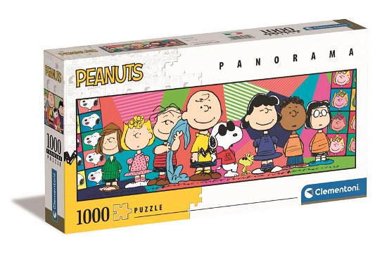 Cover for Clementoni · Puslespil Peanuts panorama (Radiserne), 1000 brikker (Pussel) (2023)