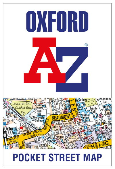 Cover for A-Z Maps · Oxford A-Z Pocket Street Map (Map) (2020)