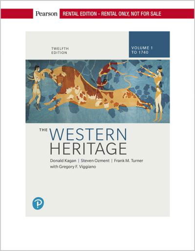 Cover for Donald Kagan · The Western Heritage, Volume 1 [RENTAL EDITION] (Taschenbuch) (2019)