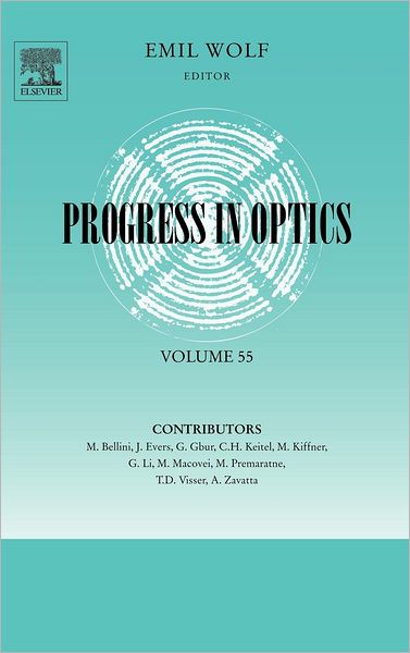 Cover for Emil Wolf · Progress in Optics (Hardcover Book) (2011)