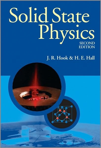 Cover for Hook, J. R. (University of Manchester, UK) · Solid State Physics - Manchester Physics Series (Taschenbuch) (1991)