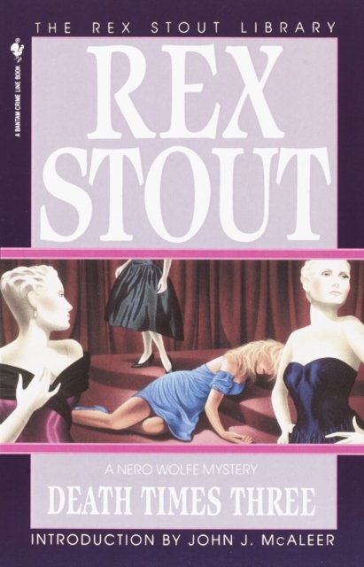 Cover for Rex Stout · Death Times Three - Nero Wolfe (Paperback Bog) (1995)